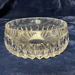 Heavy Crystal Glass Bowl
